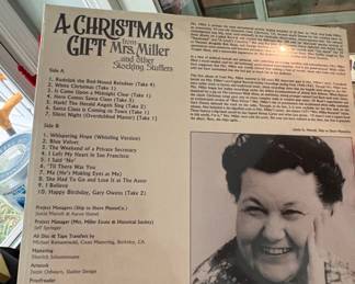 Mrs. Miller - A Christmas Gift from Mrs. Miller ...and other Stocking Stuffers (2020 Vinyl LP)