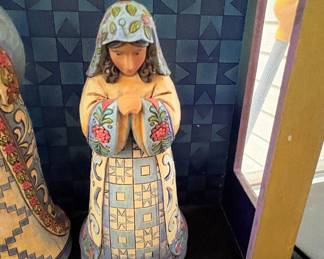 Jim Shore Heartwood Creek Bringing Praise Nativity Set