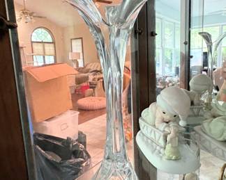 Cristal d'Arques France Crystal Vase