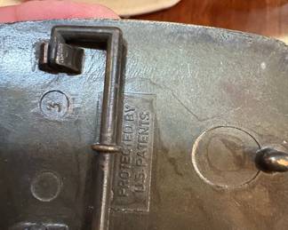 Anheuser-Busch "A" Eagle Belt Buckle