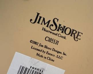 Jim Shore Heartwood Creek 2002 Santa Figurine Holding Ornaments C105531