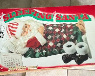 Telco Motion-ettes Sleeping Santa