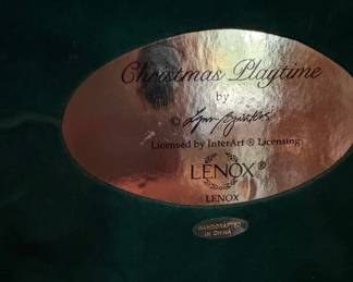 Lenox Christmas Playtime Snowman Figurine