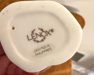 Lenox Porcelain Dolphin Figurine with 24K Gold Trim