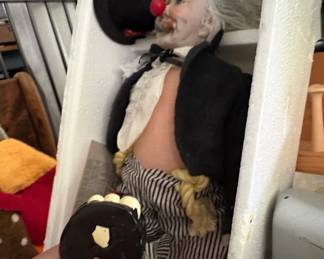 Vintage Dynasty Collection "Clyde the Hobo Clown" Porcelain Doll