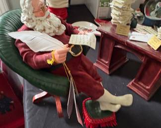 Possible Dreams Clothtique Naughty & Nice Santa