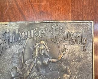 Anheuser-Busch Budweiser "Bud Girl" Belt Buckle