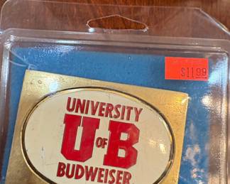 Siskiyou Budweiser University of Budweiser Belt Buckle