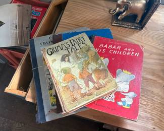 Vintage children's books