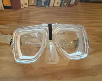 Prescription dive goggles (-6.00)