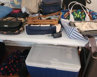 bags, purses, cooler