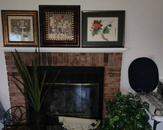 Framed art and other decorations