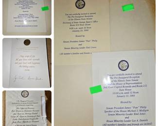 Inaugural invites