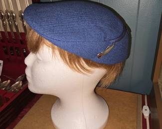 Vintage United Airlines flight attendant hat.