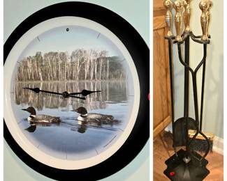 Loon sounds clock