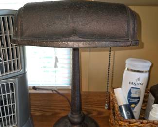 Antique desk lamp