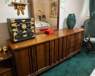 MCM Dresser and Mirror