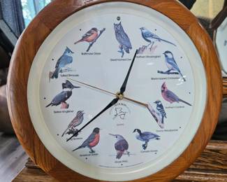 Mark Feldstein Audubon Singing Bird Clock