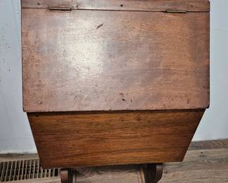 Handmade Wooden Coal Hod h l w
