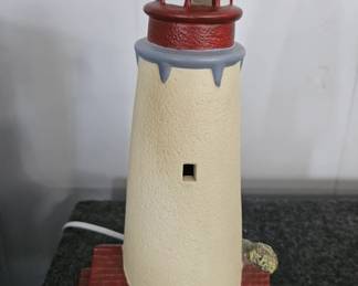 Lefton Cape May Point Lighthouse Lamp second image