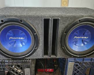 Pioneer Dual Subwoofer Enclosure