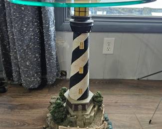 Cape Hatteras Lighthouse Accent Table