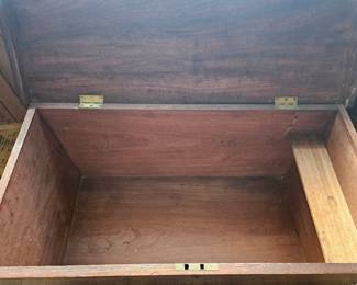 Primitive Pine Blanket Chest third image