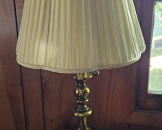 Vintage Stiffel Brass Table Lamp second image