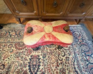 vintage Turkish ottoman