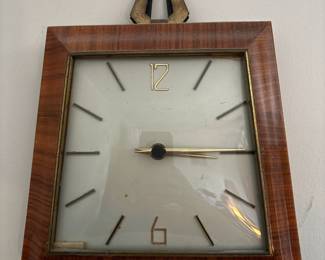 mid century clock