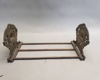Lot 272  Antique Art Nouveau brass sliding expandable b
