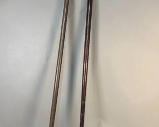 Lot 185  Pair of walking canes