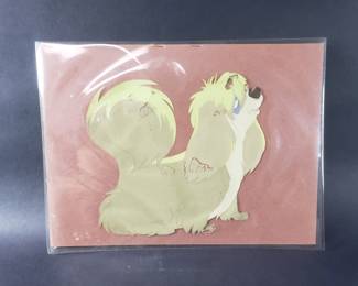 044  Lot 288  Peg animation cel from Walt Disney film Lady a