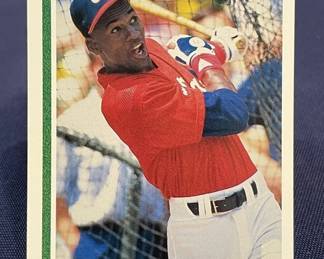 Lot 358h  1990 Topps Michael Jordan rookie baseball card