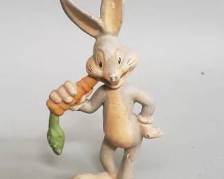 Lot 248  1940s pot metal Bugs Bunny figure