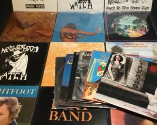 Lot 406h  18 vinyl 12 records LPs factory sealed punk metal