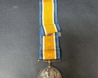 050  Lot 102  WWI silver British war medal