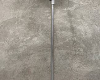 153  Lot 89  Art Deco aluminum torchiere floor lamp