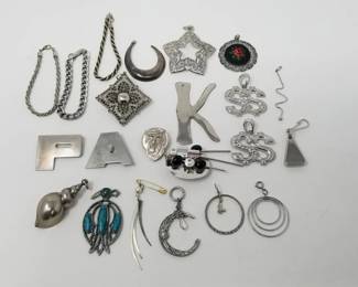 Lot 427  Vintage costume jewelry