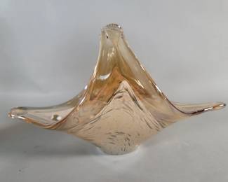136  Lot 509  Murano glass bowl