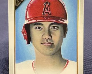 Lot 371h  2019 Topps Gallery Shohei Ohtani baseball card
