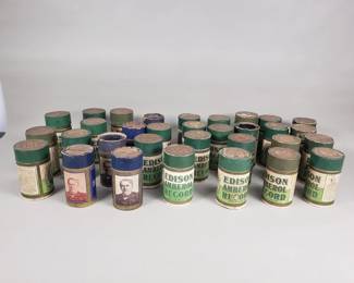Lot 368  Group of Edison Amberol records