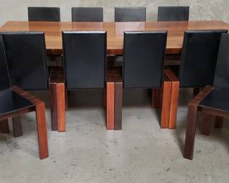 008  Lot 439  Afra and Tobia Scarpastyle Midcentury dining