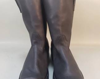 Lot 566  Pair of black Durango boots size 11.5EE