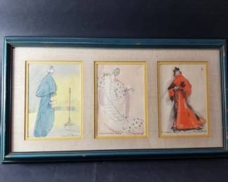 Lot 627  Group of Angna Enters vintage prints