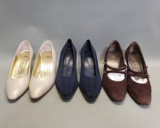 Lot 302  Three pairs of womens high heels