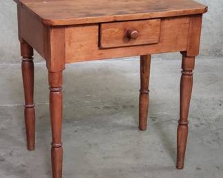 Lot 142  Antique pine writing table