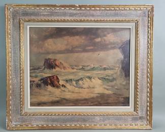 161  Lot 182  Vintage lithograph of Gordon Grants oil painting
