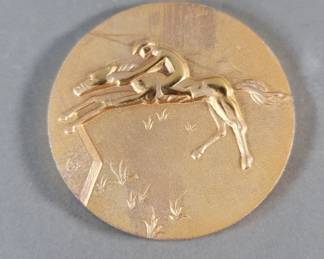 026  Lot 498  Sterling silver. 999 Salvador Dali 1984 Olympic