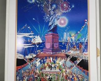 Lot 620  Melanie Taylor Kent signed print Statue of